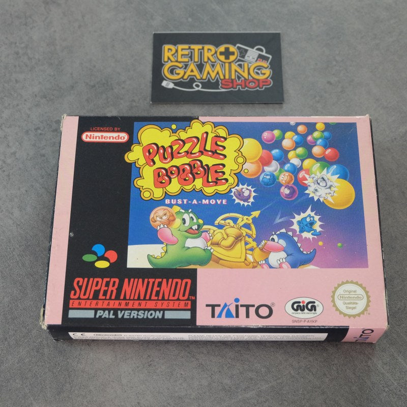 Vendita Puzzle Bubble Bust a Move - Retrogaming Shop