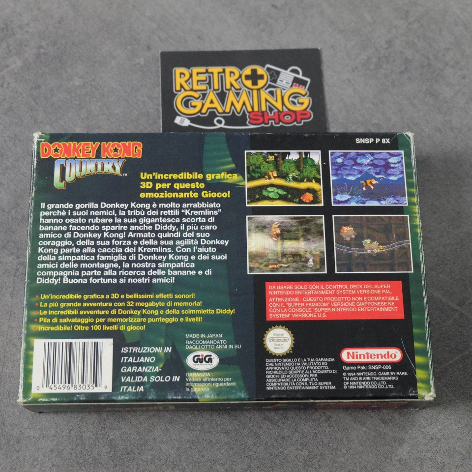Vendita Donkey Kong Country Gig - Retrogaming Shop