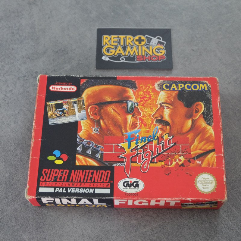 Vendita Final Fight GIG - Retrogaming Shop
