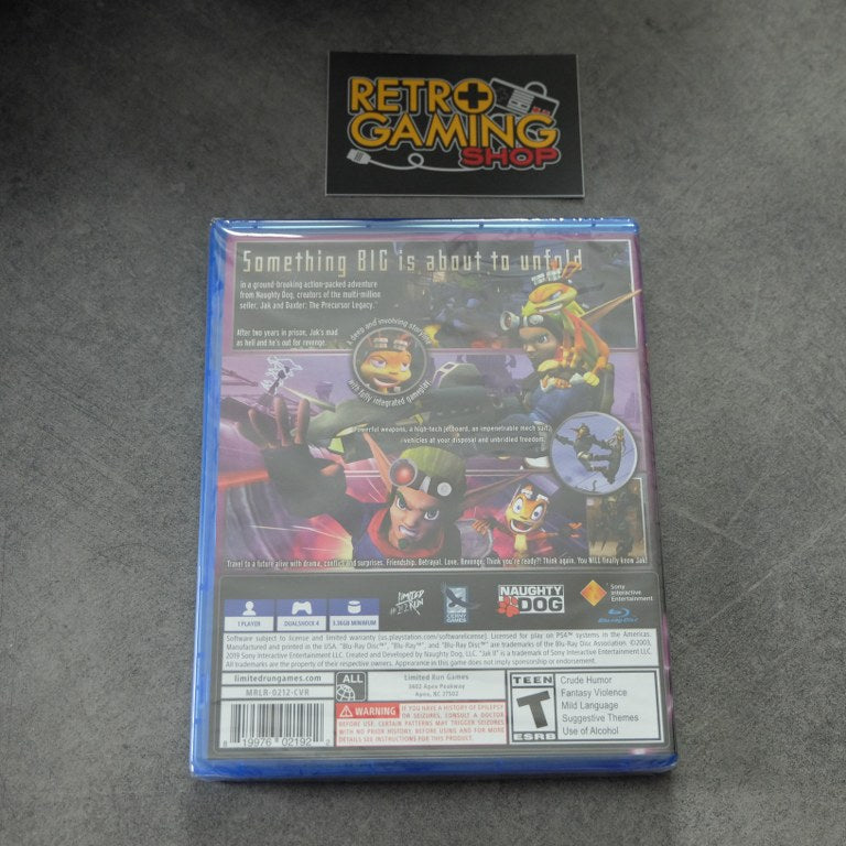 Jak 2 In Desperate Days Limited Run Games  Nuovo Sony