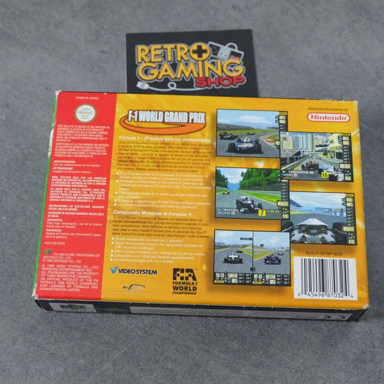 F-1 World Grand Prix Nintendo