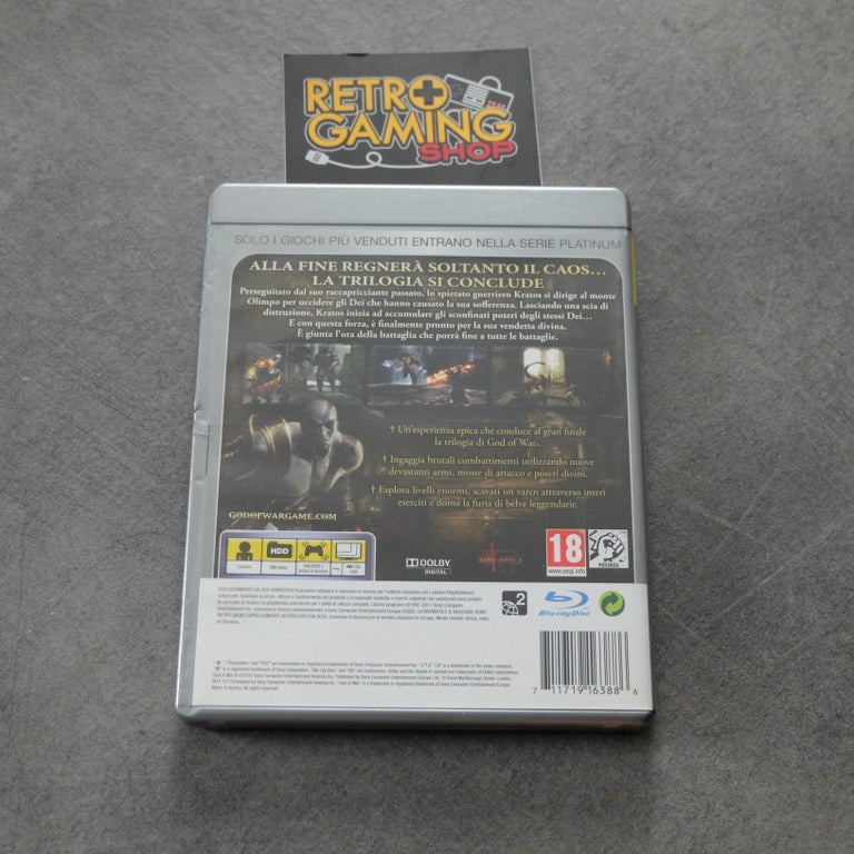 Vendita God Of War 3 - Retrogaming Shop