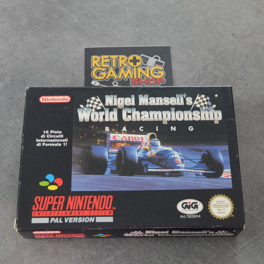 NIgel Mansell's World Championship Nintendo