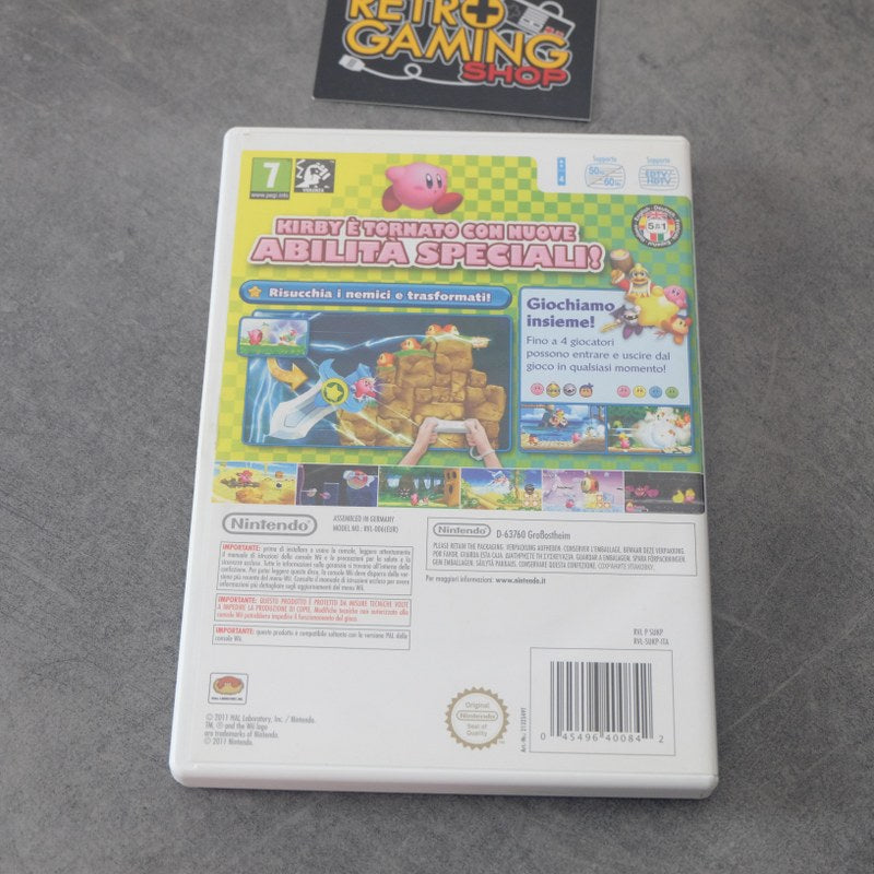 Kirby's adventure Wii Nintendo