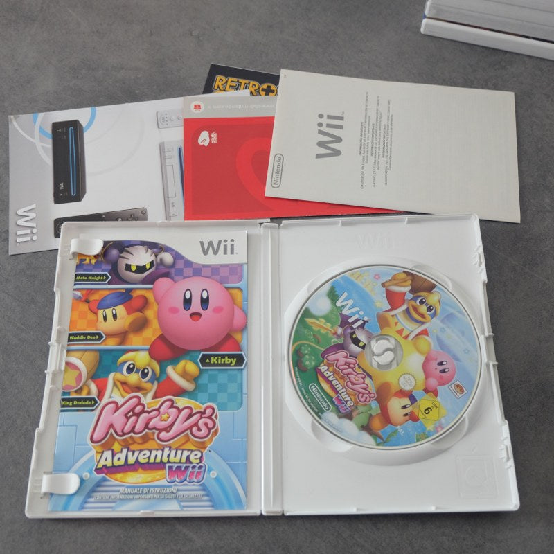 Kirby's adventure Wii Nintendo
