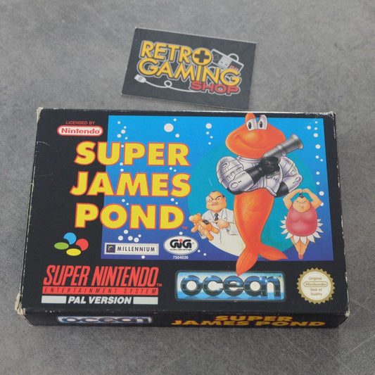 Super James Pond Nintendo