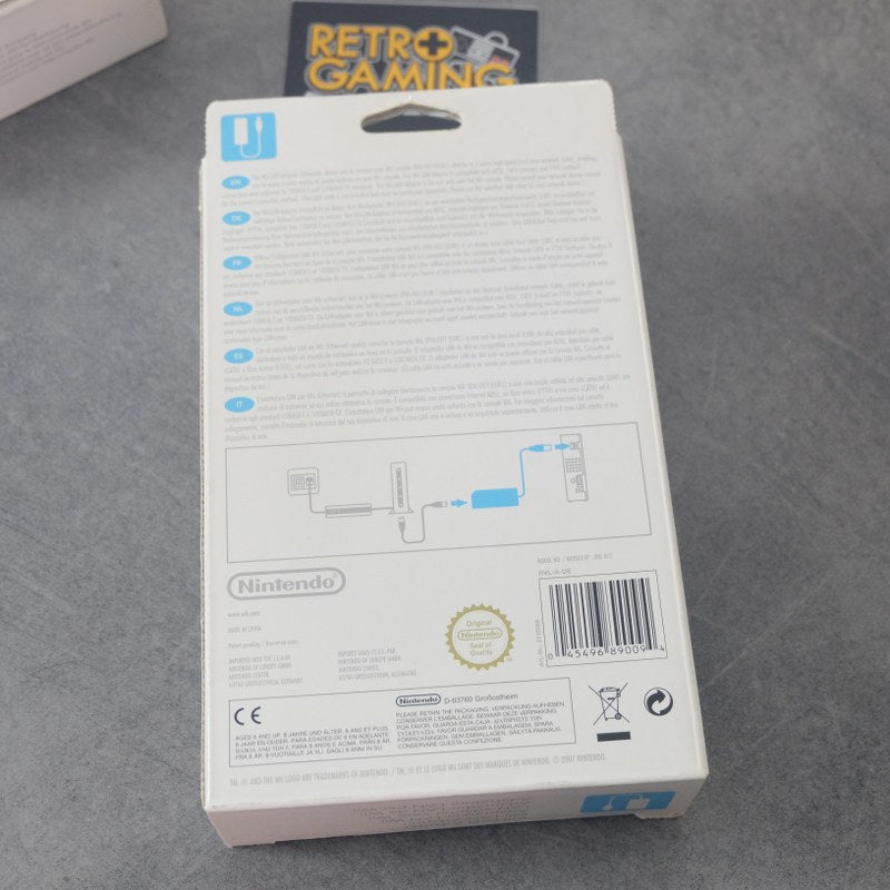 Vendita Wii LAn Adapter Nuovo - Retrogaming Shop