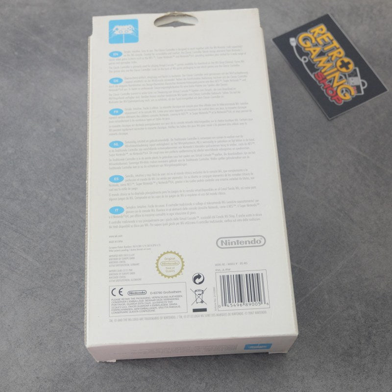 Vendita Wii Classic Controller Nuovo - Retrogaming Shop