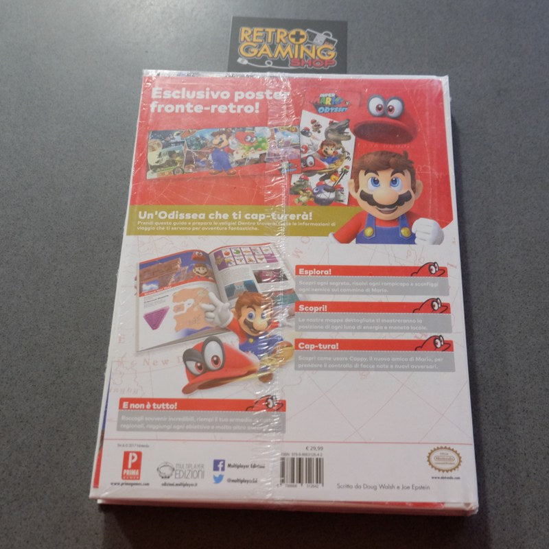 Vendita Super Mario Odyssey Guida Ufficiale Nuova - Retrogaming Shop