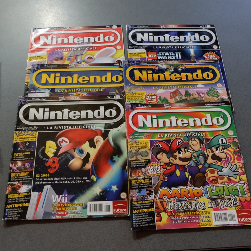 Lotto Riviste Nintendo Sony