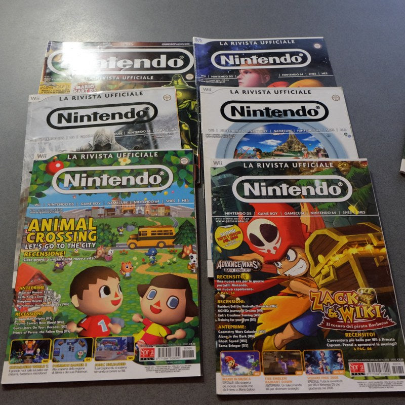 Lotto Riviste Nintendo Sony