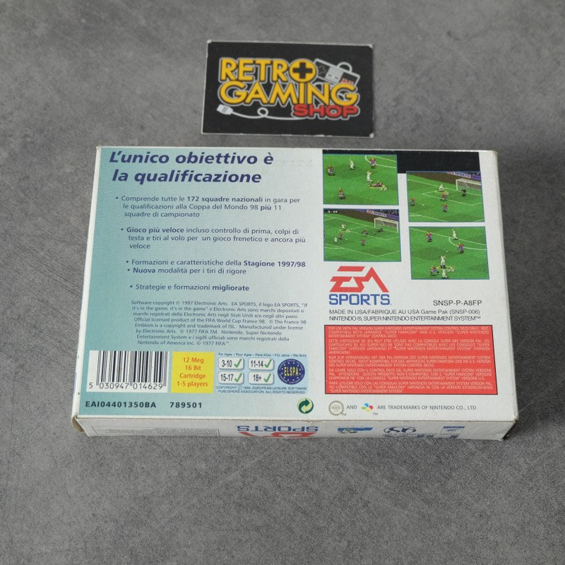 Vendita Fifa 98 Road to World Cup - Retrogaming Shop