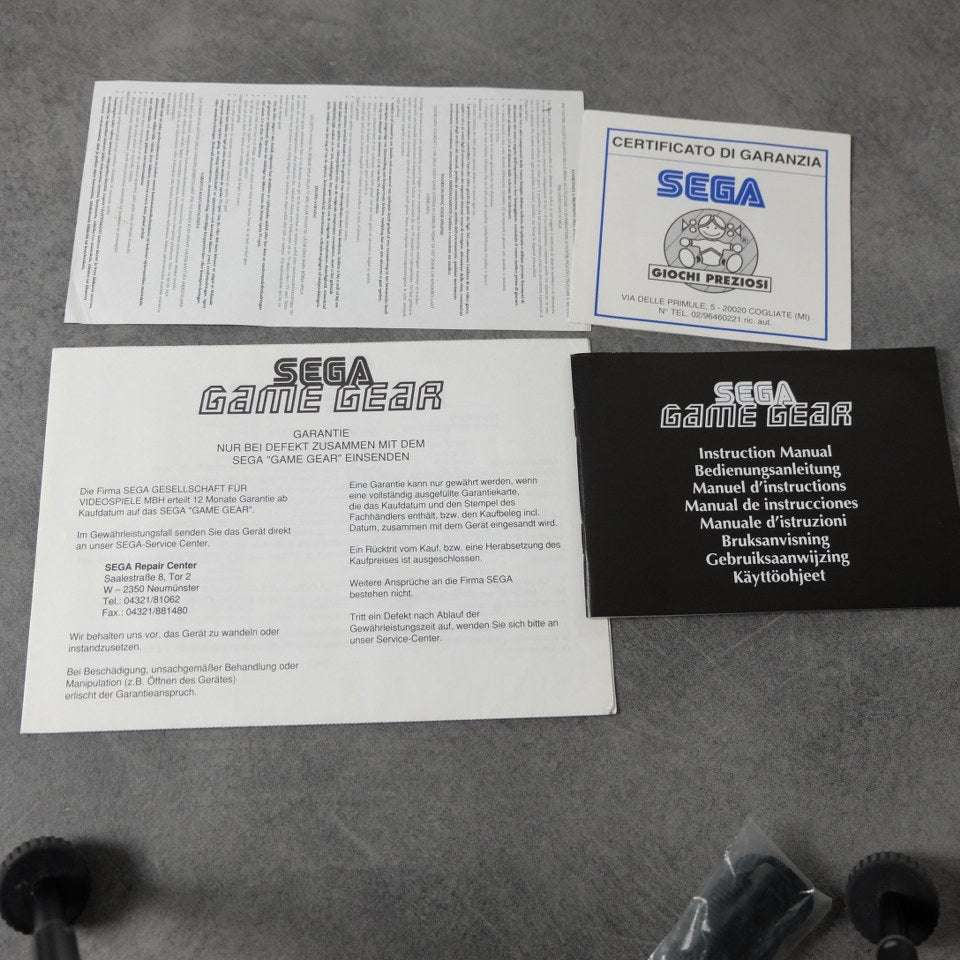 Vendita Sega Game Gear - Retrogaming Shop