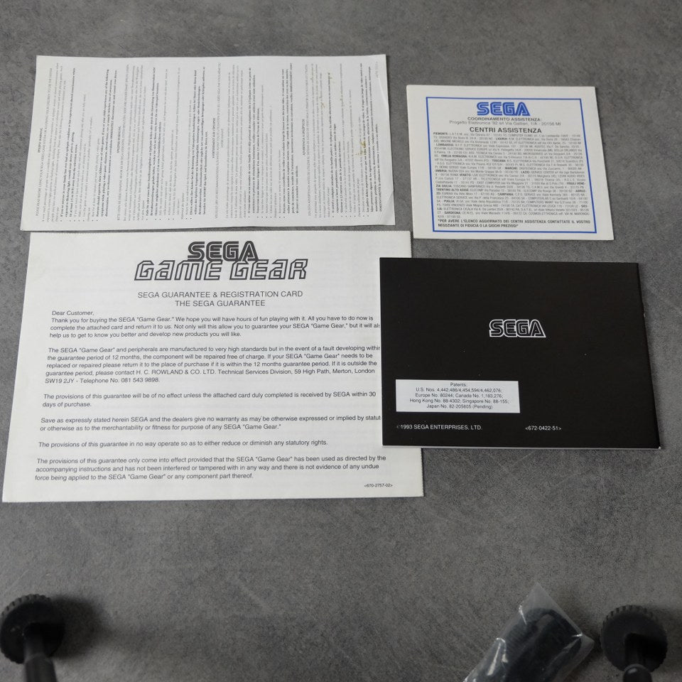 Vendita Sega Game Gear - Retrogaming Shop