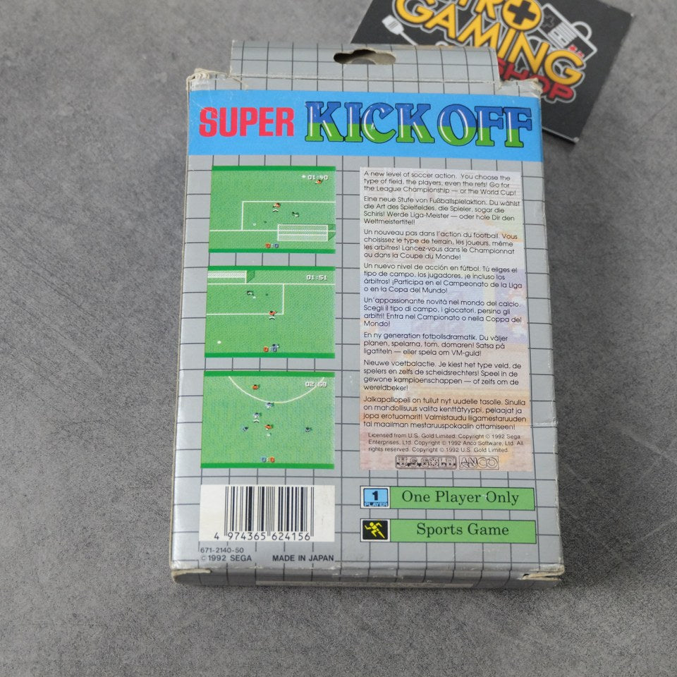 Vendita Super Kick Off - Retrogaming Shop