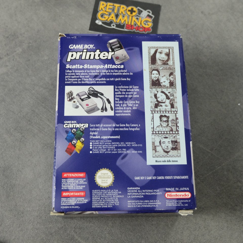 Game Boy Printer Gig Nuovo Nintendo
