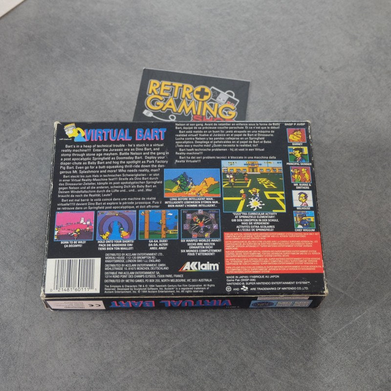 Virtual Bart Nintendo