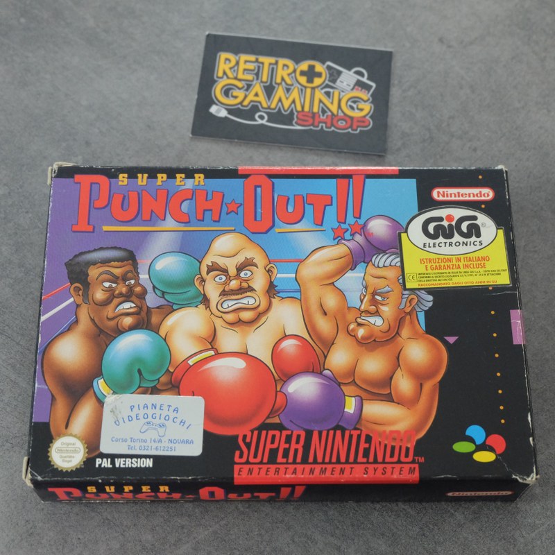 Vendita Super Punch Out - Retrogaming Shop