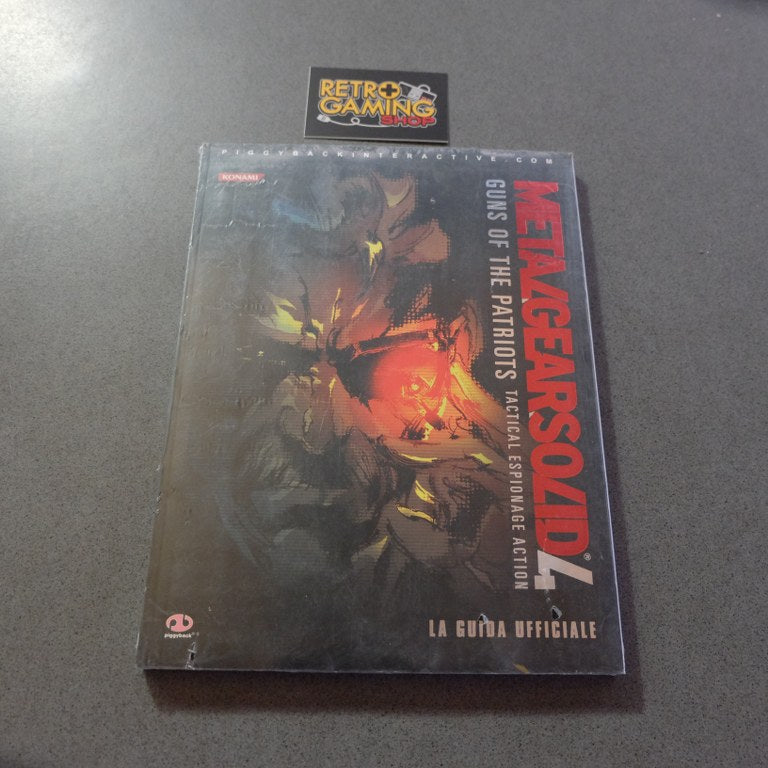 Vendita Metal Gear Solid Guns of The Patriots La Guida Ufficiale Nuova - Retrogaming Shop