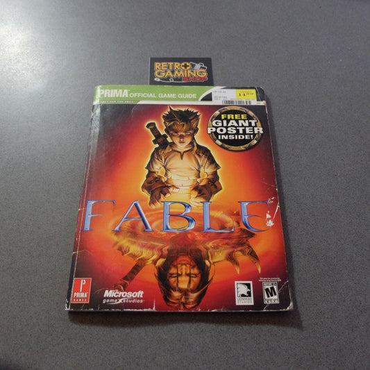 Fable Official Prime Strategy Guide Retrogaming Shop