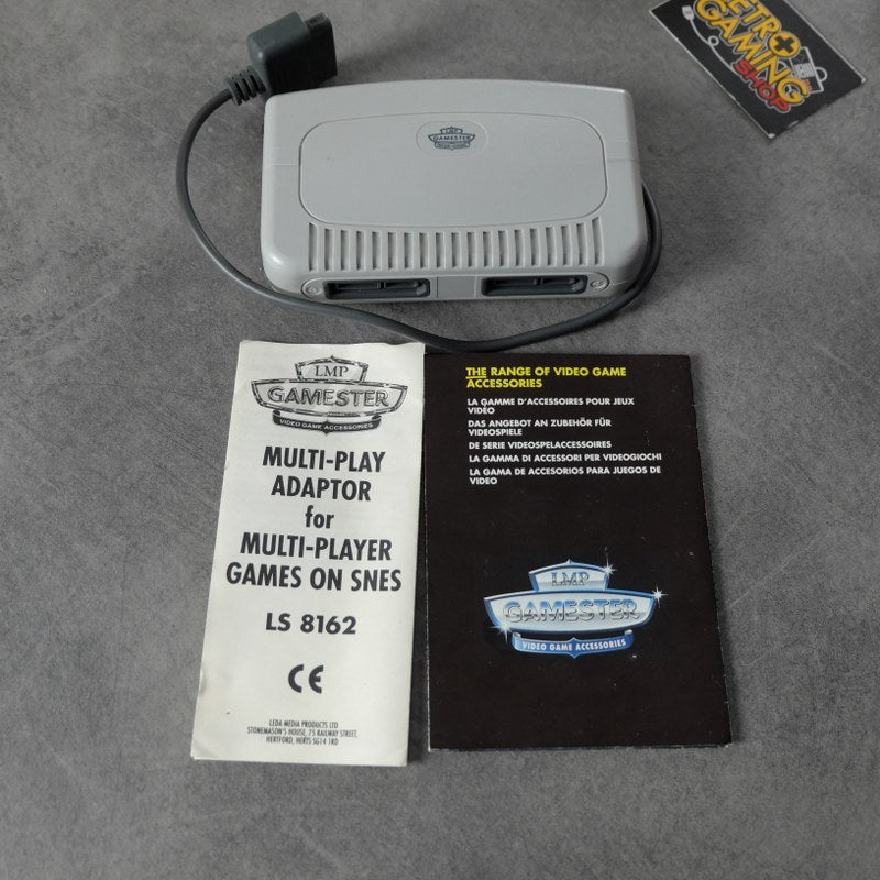 Vendita Multiplay Adaptor Super Nintendo - Retrogaming Shop