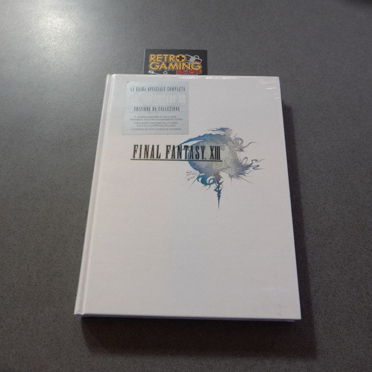 Vendita Final Fantasy XIII Guida Ufficiale Completa Edizione da Collezione Nuova - Retrogaming Shop