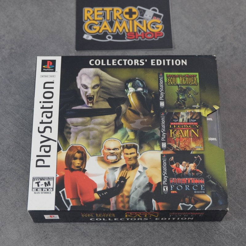 Vendita Blood Omen / Legacy of Kain Soul Reaver/ Fighting Force Collectors' Edition - Retrogaming Shop