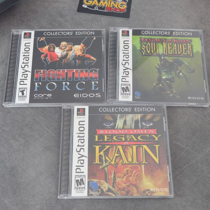 Vendita Blood Omen / Legacy of Kain Soul Reaver/ Fighting Force Collectors' Edition - Retrogaming Shop