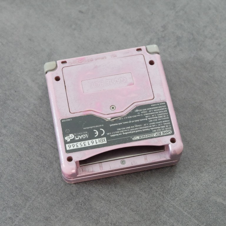 Game Boy Advance Sp Pink Nintendo