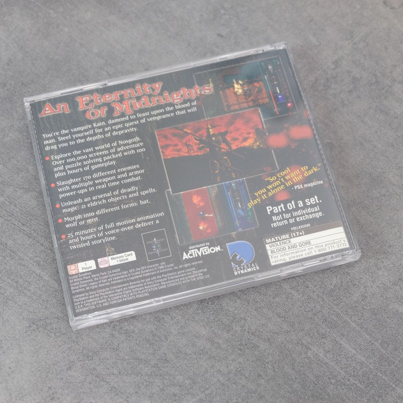Blood Omen / Legacy of Kain Soul Reaver/ Fighting Force Collectors' Edition Sony