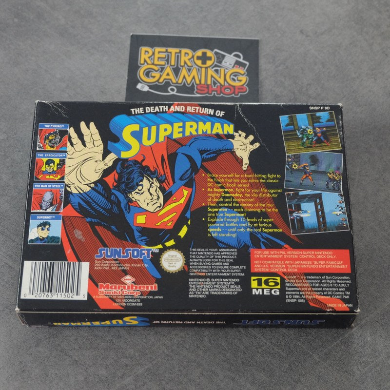 Vendita The Death And Return of Superman - Retrogaming Shop