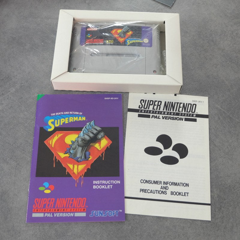 The Death And Return of Superman Nintendo