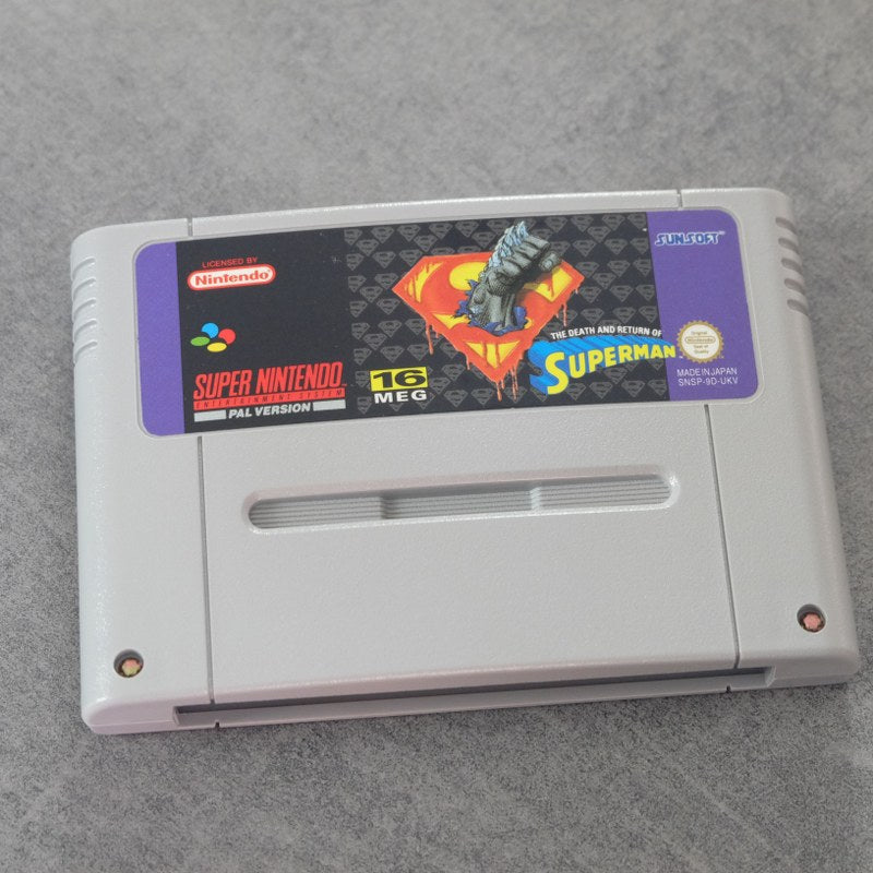 The Death And Return of Superman Nintendo