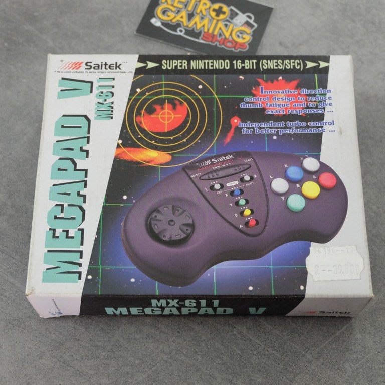 Vendita Controller Super Nintendo Megapad V Nuovo - Retrogaming Shop