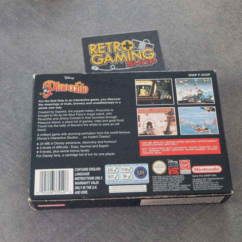 Vendita Pinocchio - Retrogaming Shop