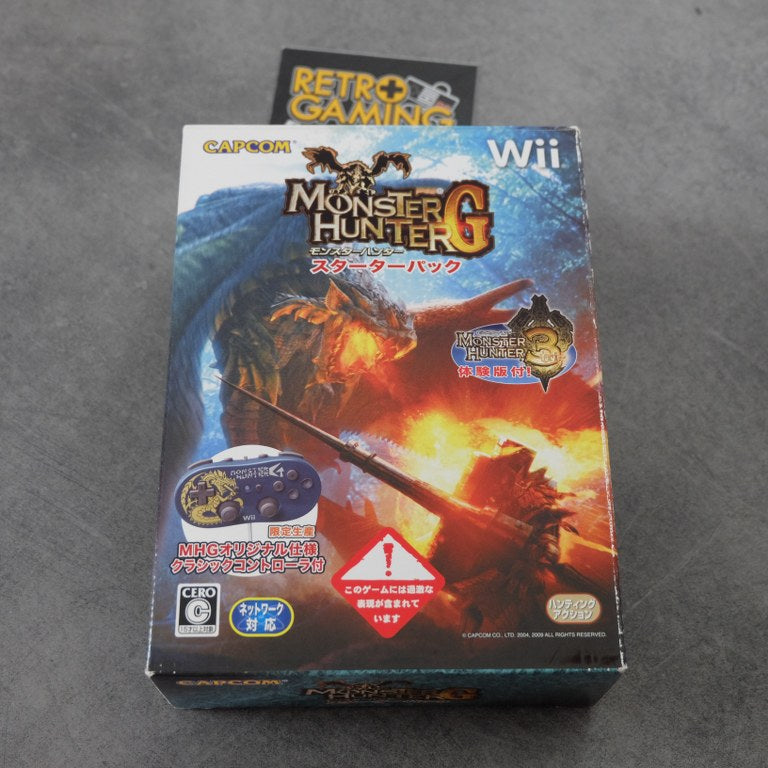 Vendita Monster Hunter G + Classic Controller - Retrogaming Shop