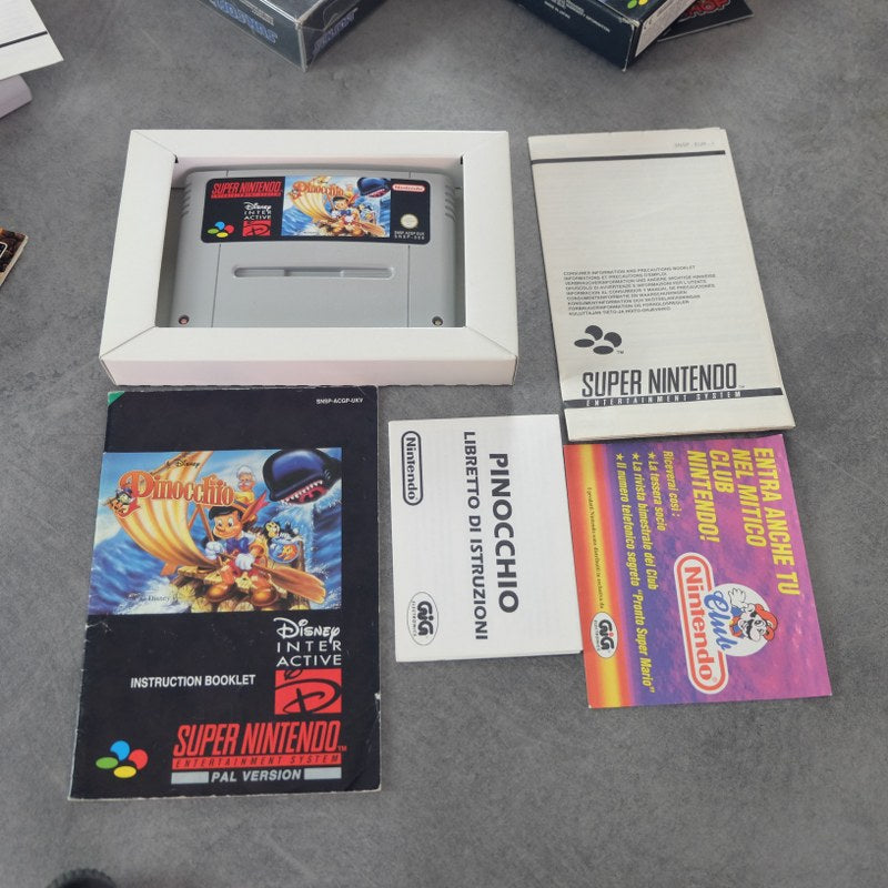 Pinocchio Nintendo