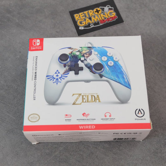 The Legend of Zelda Enhanced Wired Controller Nintendo
