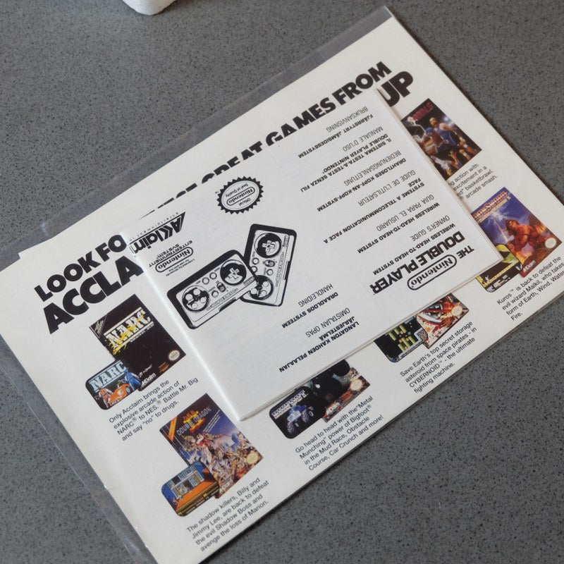 Vendita The Nintendo Double Player Nuovo - Retrogaming Shop