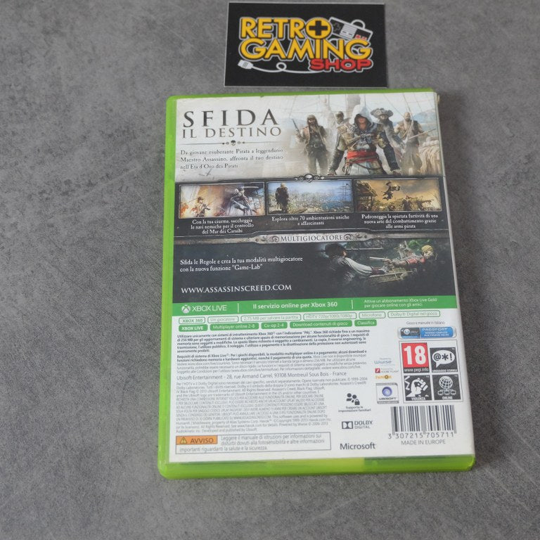 Vendita Assassin’s Creed 4 Black Flag - Retrogaming Shop