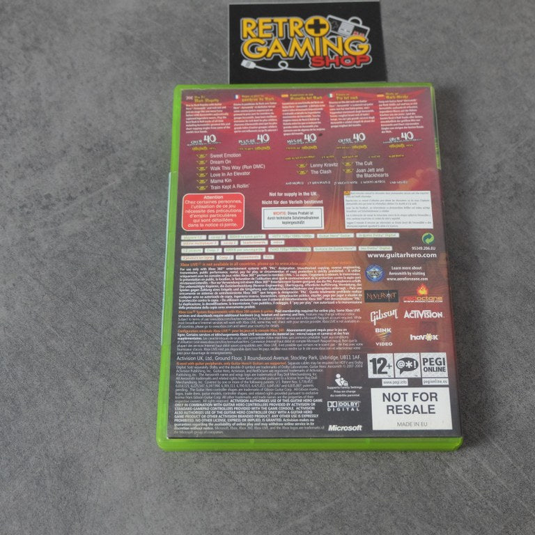 Vendita Guitar Hero Aerosmith - Retrogaming Shop