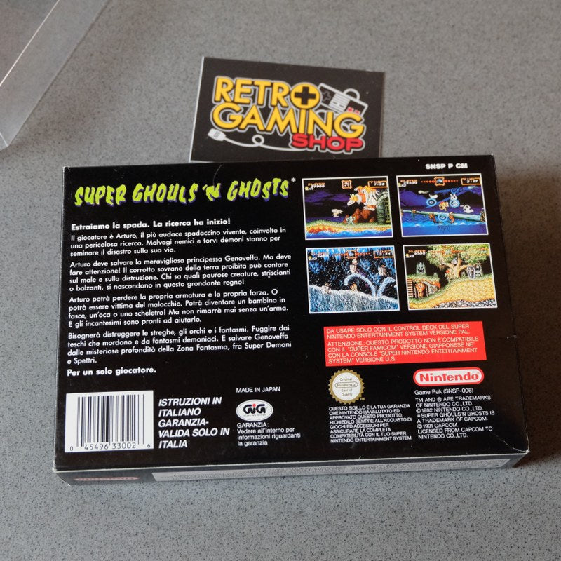 Vendita Super Ghouls ‘n Ghosts Gig - Retrogaming Shop