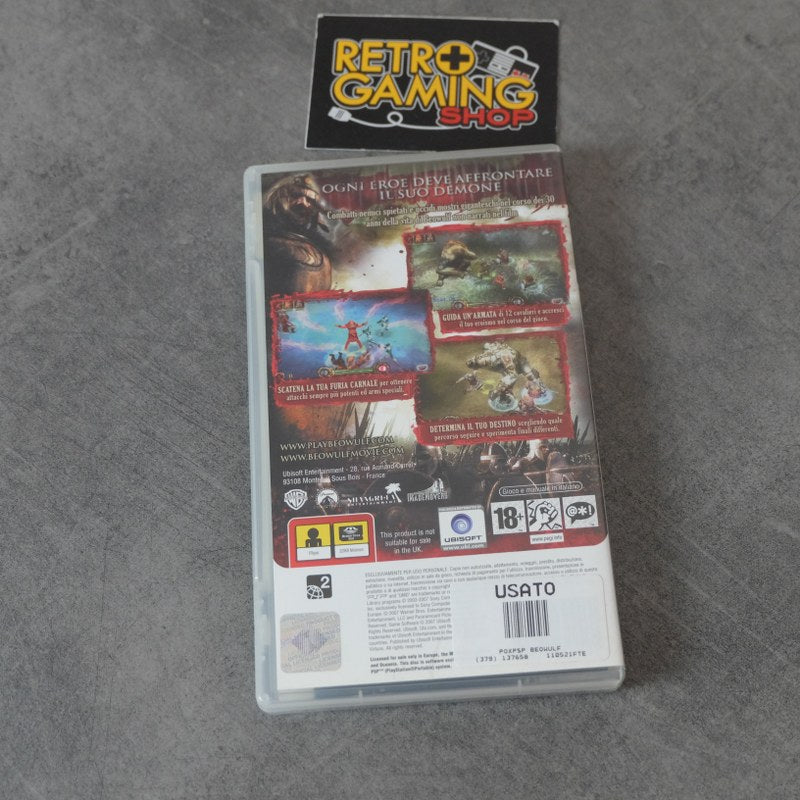 Vendita La Leggenda di Beowulf Il Videogioco - Retrogaming Shop