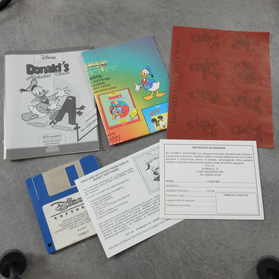 Vendita Paperino Impara L'Alfabeto - Retrogaming Shop