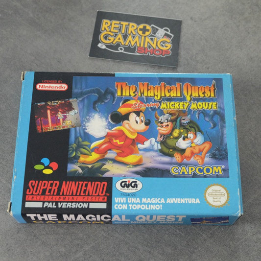 The Magical Quest Starring Mickey Mouse Nintendo