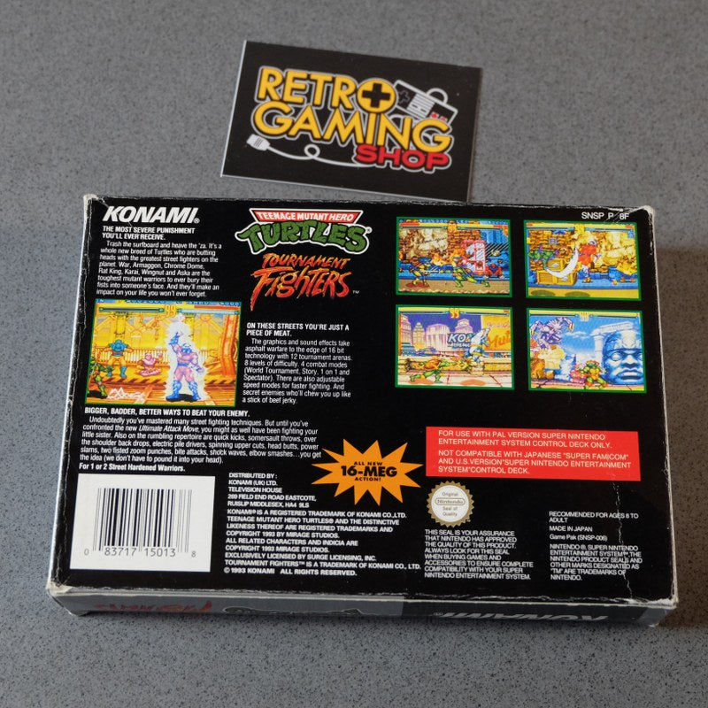 TMNT Tournament Fighters Nintendo