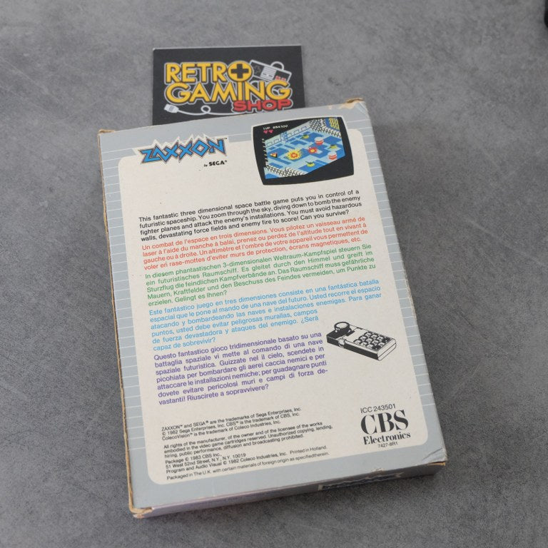 Vendita Zaxxon Colecovision - Retrogaming Shop