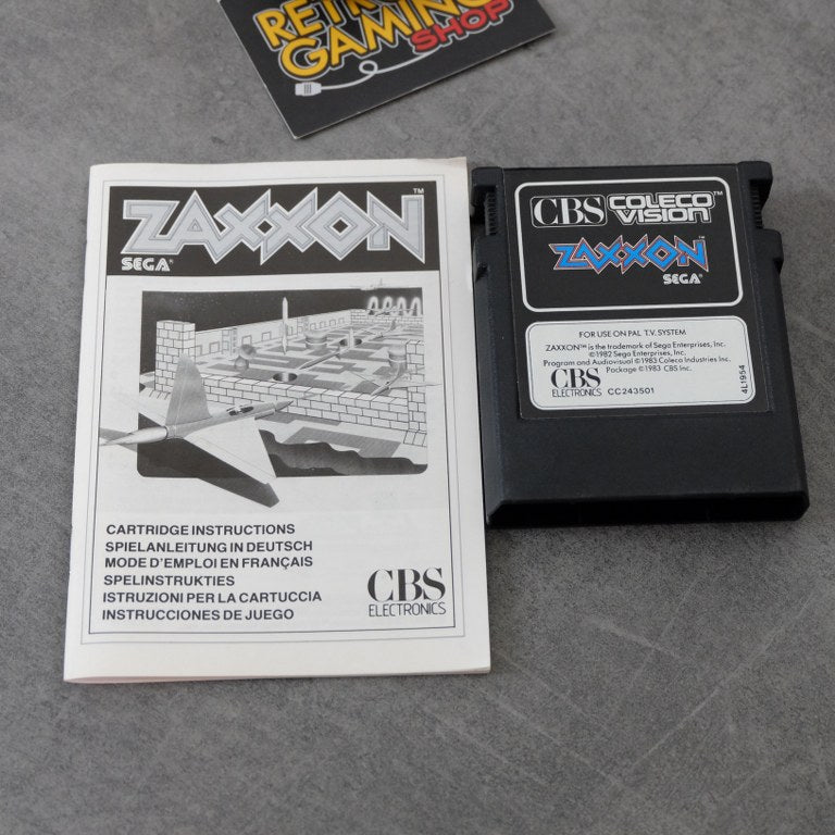 Vendita Zaxxon Colecovision - Retrogaming Shop