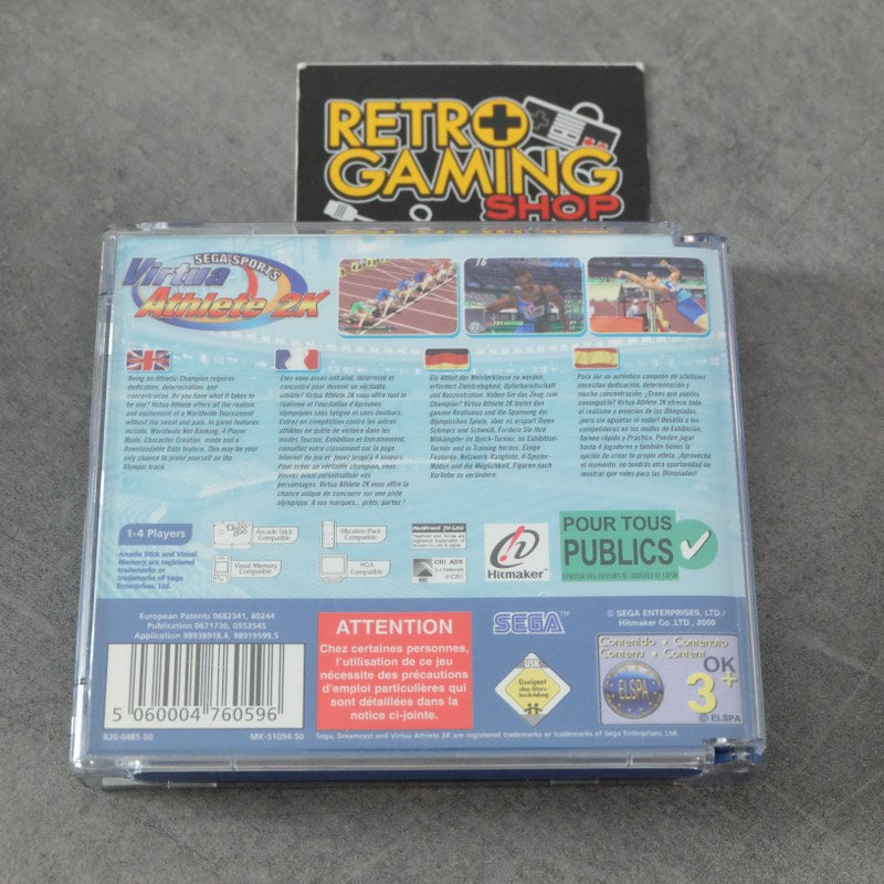 Vendita Virtua Athlete 2K - Retrogaming Shop
