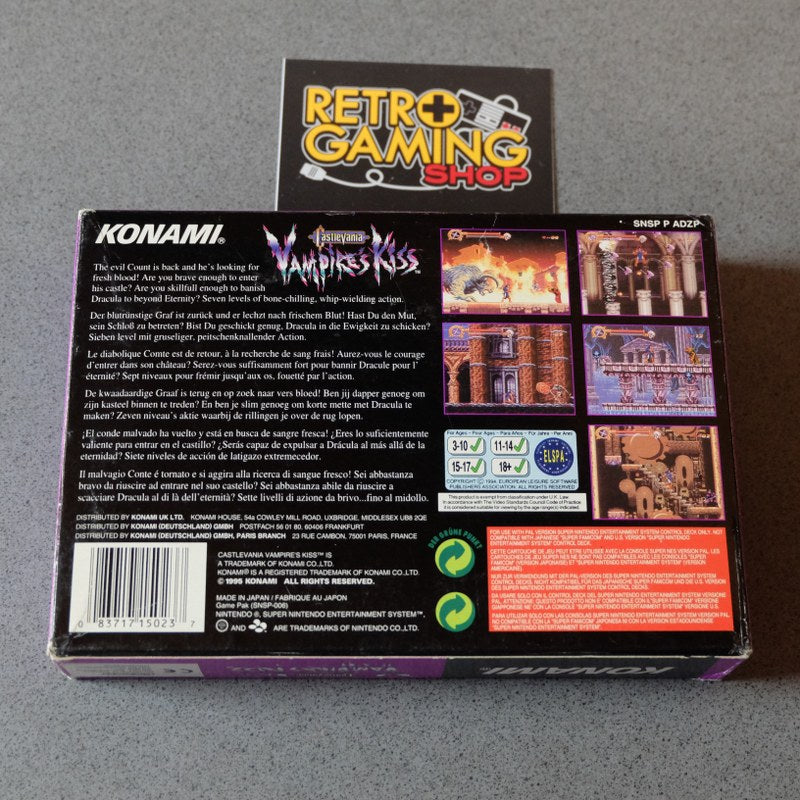 Vendita Castlevania Vampire Kiss - Retrogaming Shop